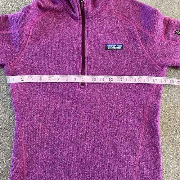 Women’s Patagonia Better Sweater 1/4 zip pullover Size Small. - Picture 4 of 9